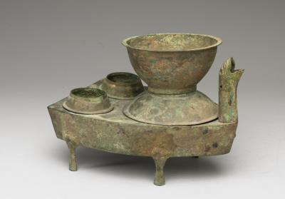 图片[3]-Zao stove and cooker set, Han dynasty (206 BCE-220 CE)-China Archive